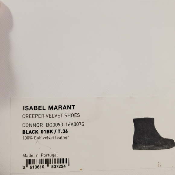 Sz 36 NIB $625 Isabel Marant Creeper boots - Picture 2 of 6